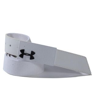 UNDER ARMOUR UA MEN'S WHITE GOLF WEBBING BELT 36